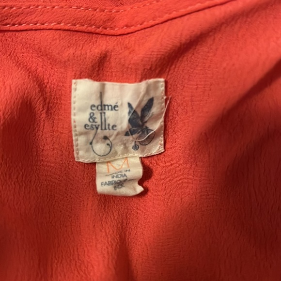 Anthropologie Edme & Esyllte Sunbaked Sleeveless Shift Dress - Picture 3 of 3